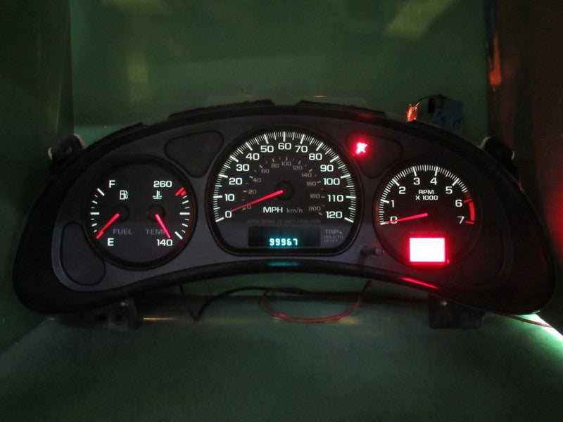 00-05 IMPALA MONTE CARLO INSTRUMENT GAUGE CLUSTER SPEEDO TACH MILEAGE 