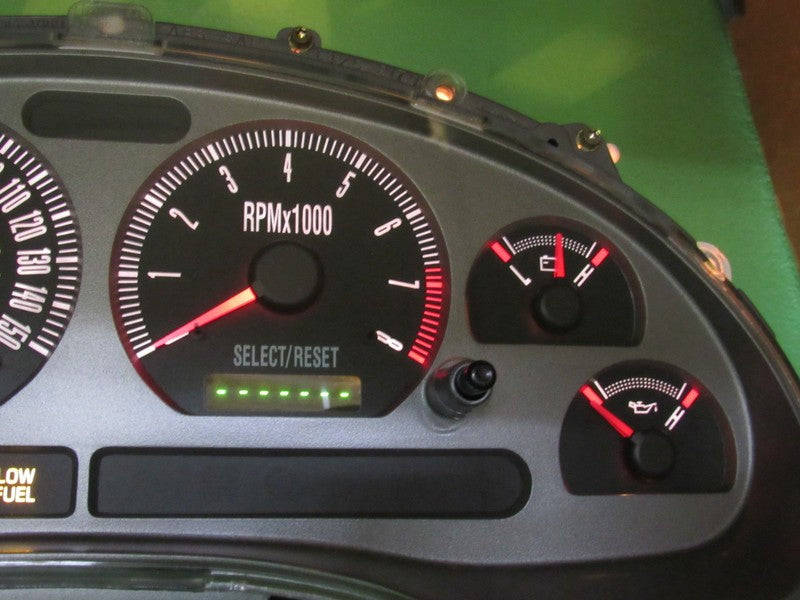 03-04 FORD MUSTANG MACH 1 MT INSTRUMENT GAUGE CLUSTER SPEEDOMETER REBU
