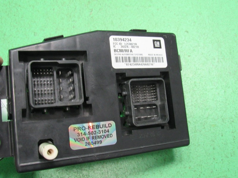 05-06 COLORADO CANYON i280 BCM BODY CONTROL MODULE VIN AND MILEAGE PRO