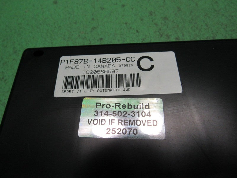 F87B-14B205-CC FORD EXPLORER MOUNTAINEER BCM GEM MULTIFUNCTION MODULE 
