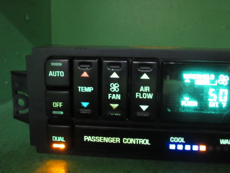 09360494 97-05 REGAL CENTURY A/C DIGITAL CLIMATE TEMP CONTROL REBUILT 