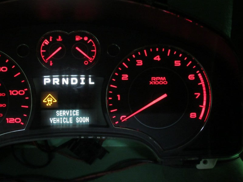 07-09 PONTIAC TORRENT INSTRUMENT GAUGE CLUSTER SPEEDOMETER TACH MILEAG