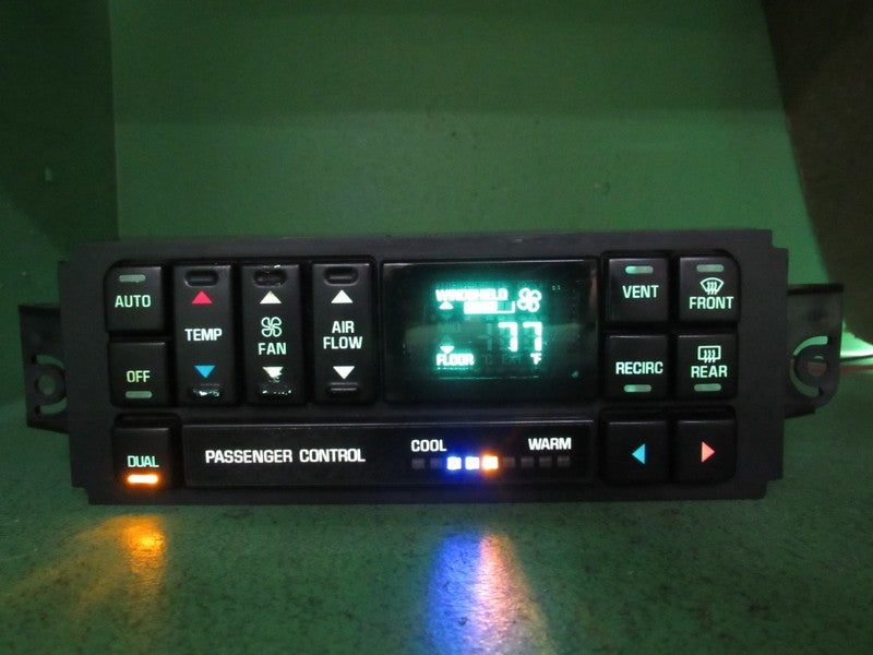 09360494 97-05 REGAL CENTURY A/C DIGITAL CLIMATE TEMP CONTROL REBUILT 