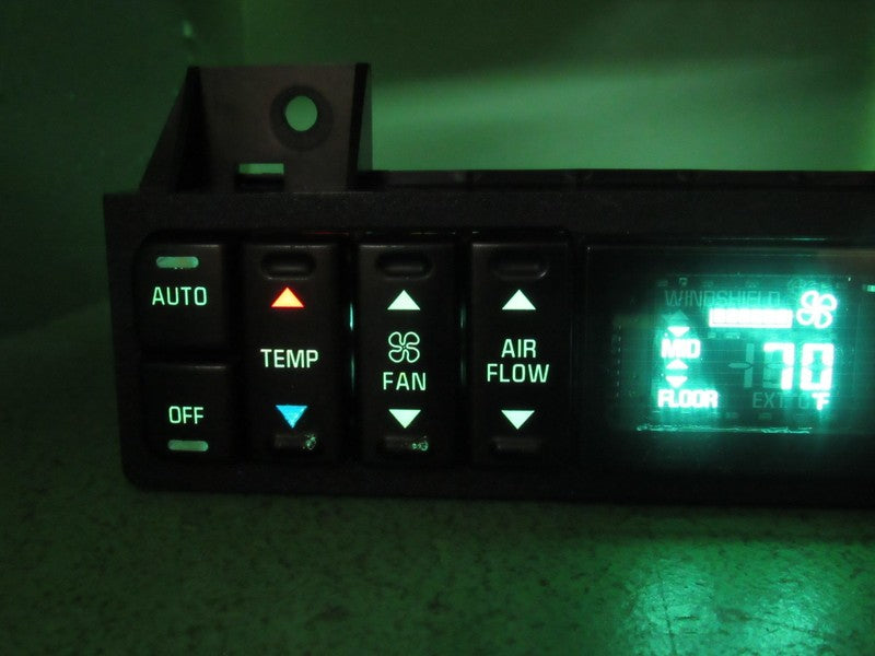 16214484 95-99 LESABRE 95-96 PARK AVE AC DIGITAL CLIMATE TEMP CONTROL 