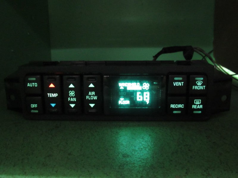 16202304 97-05 BUICK PARK AVE AC DIGITAL CLIMATE TEMPERATURE CONTROL R