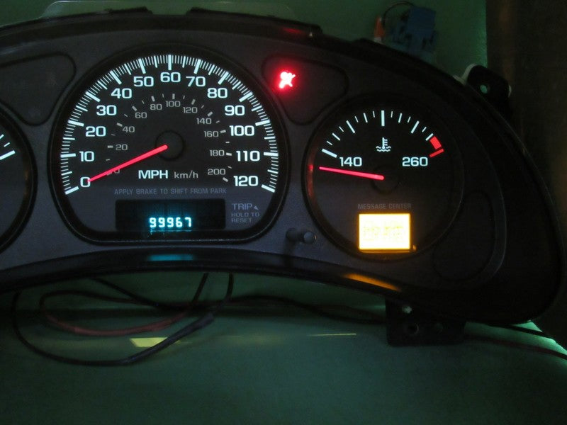 00-05 CHEVROLET IMPALA INSTRUMENT GAUGE CLUSTER SPEEDOMETER MILEAGE PR
