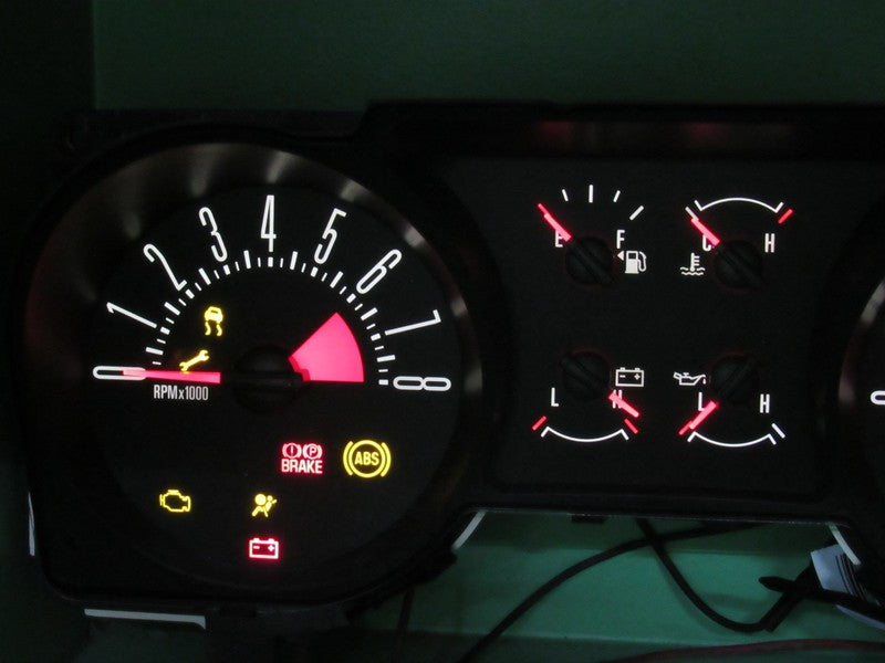 06 FORD MUSTANG 6 GAUGE CLUSTER INSTRUMENT SPEEDOMETER TACH 134K TESTE