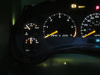 01-04 S-10 SONOMA 4.3 MT INSTRUMENT GAUGE CLUSTER SPEEDO TACH MILEAGE 
