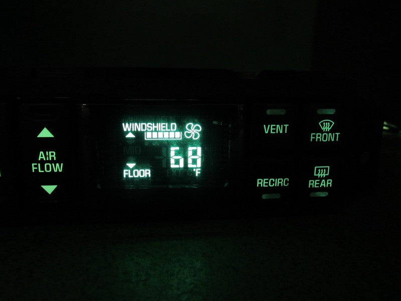 16202304 97-05 BUICK PARK AVE AC DIGITAL CLIMATE TEMPERATURE CONTROL R