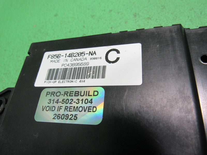 97-98 F150 F250 4x4 4WD BCM GEM MULTIFUNCTION MODULE F85B-14B205-NA RE