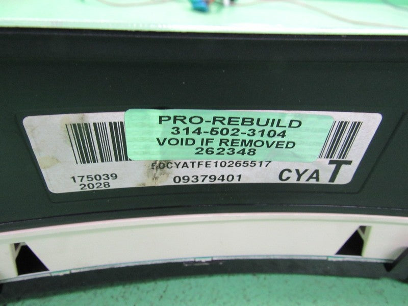 00-05 CHEVROLET IMPALA INSTRUMENT GAUGE CLUSTER SPEEDOMETER MILEAGE PR