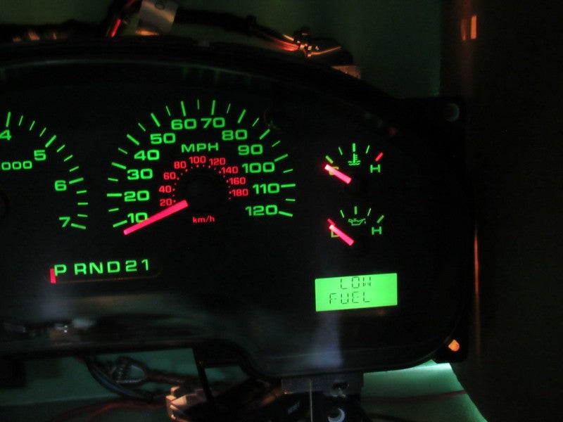 04-05 FORD F150 XLT INSTRUMENT GAUGE CLUSTER GAUGES SPEEDOMETER TACH T