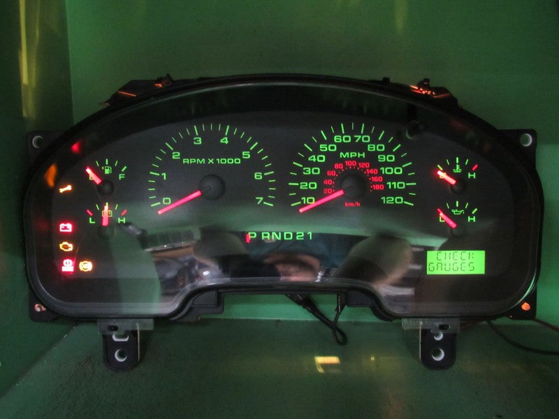 06 F150 XL XLT STX INSTRUMENT GAUGE CLUSTER GAUGES SPEEDO TACH MILEAGE