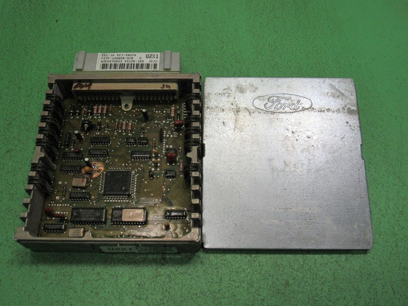U2X1 FORD F150 BRONCO AT ECU ECM PCM ENGINE COMPUTER F2TF-12A650-AXB R