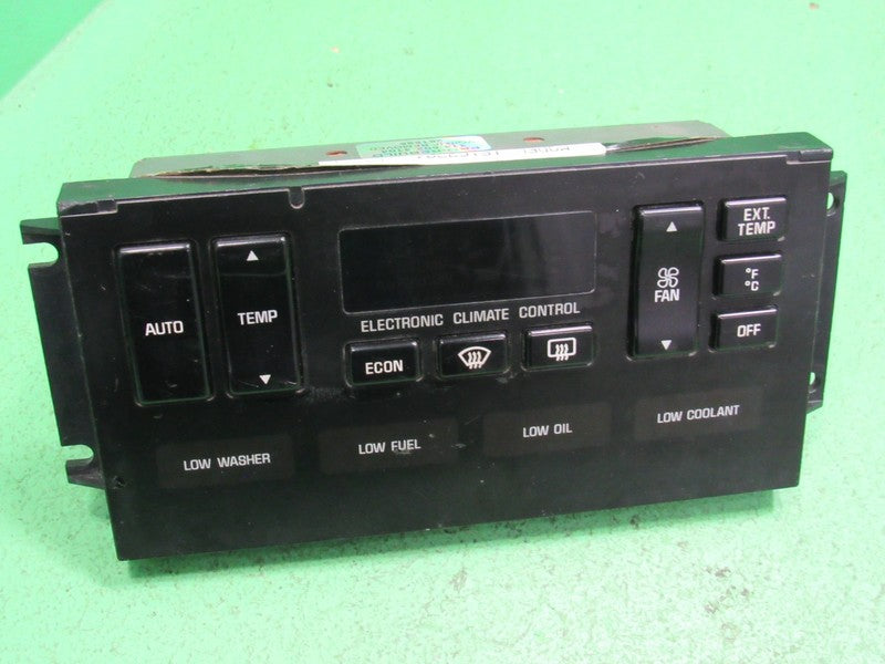 16163204 92-93 BUICK ROADMASTER A/C DIGITAL TEMP CLIMATE CONTROL REBUI