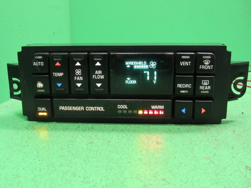 10435588 97-05 REGAL CENTURY A/C DIGITAL CLIMATE TEMP CONTROL REBUILT 