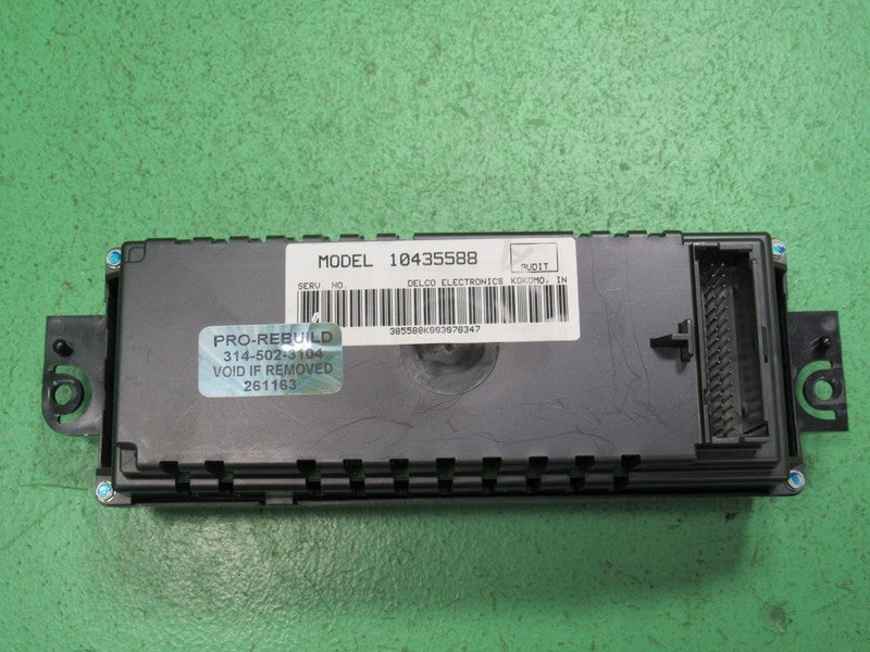 10435588 97-05 REGAL CENTURY A/C DIGITAL CLIMATE TEMP CONTROL REBUILT 