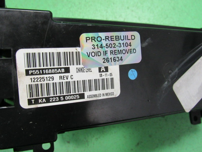 03-04 JEEP GRAND CHEROKEE A/C AUTO DIGITAL CLIMATE TEMP CONTROL REBUIL