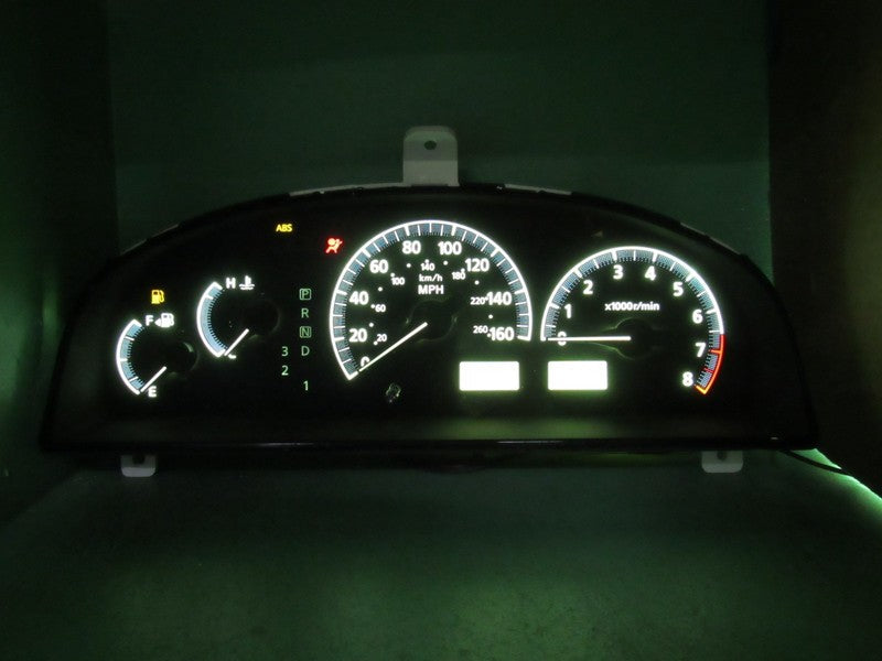 02-04 I35 BASE INSTRUMENT GAUGE CLUSTER GAUGES SPEEDO TACH 118k TESTED