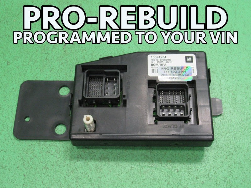 05-06 COLORADO CANYON i280 BCM BODY CONTROL MODULE VIN AND MILEAGE PRO