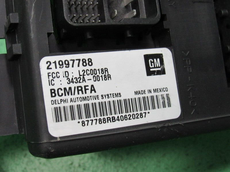 04 COLORADO CANYON BCM BODY CONTROL MODULE VIN AND MILEAGE PROGRAMMED 