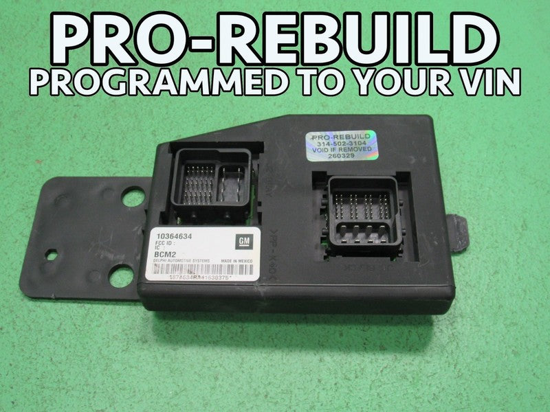 05-06 COLORADO CANYON i280 BCM BODY CONTROL MODULE VIN AND MILEAGE PRO