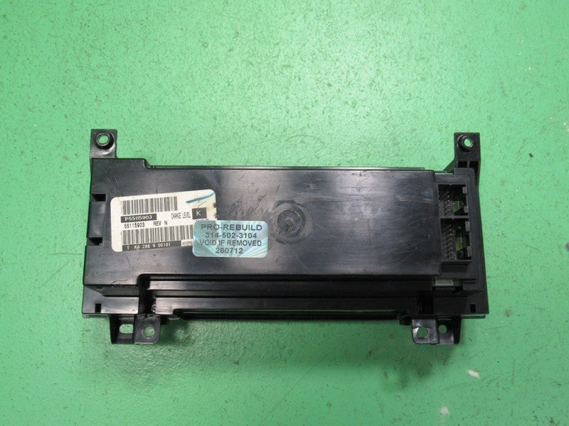99-01 JEEP GRAND CHEROKEE A/C AUTO DIGITAL CLIMATE TEMP CONTROL REBUIL
