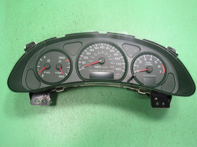00-05 IMPALA MONTE CARLO INSTRUMENT GAUGE CLUSTER SPEEDO TACH MILEAGE 