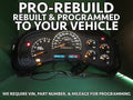 06-07 SILVERADO SIERRA TAHOE INSTRUMENT GAUGE CLUSTER MILEAGE PROG REB