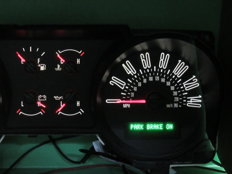 06 FORD MUSTANG 6 GAUGE CLUSTER INSTRUMENT SPEEDOMETER TACH 134K TESTE
