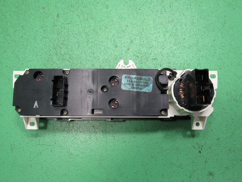 01-02 HONDA ACCORD MANUAL AC HEATER CLIMATE TEMPERTURE CONTROL REBUILT