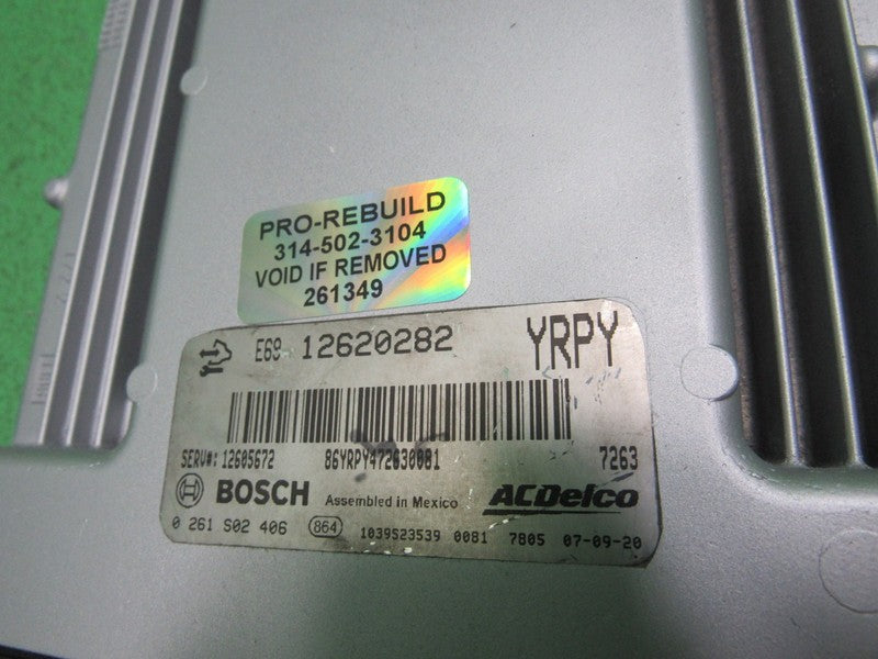 12605672 STS CTS ACADIA TRAVERSE E69 3.6L PCM ECM ECU ENGINE COMPUTER 