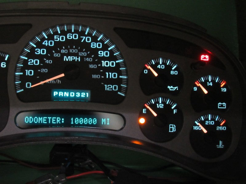 05 GMC YUKON DENALI INSTRUMENT GAUGE CLUSTER SPEEDO MILEAGE PROG REBUI
