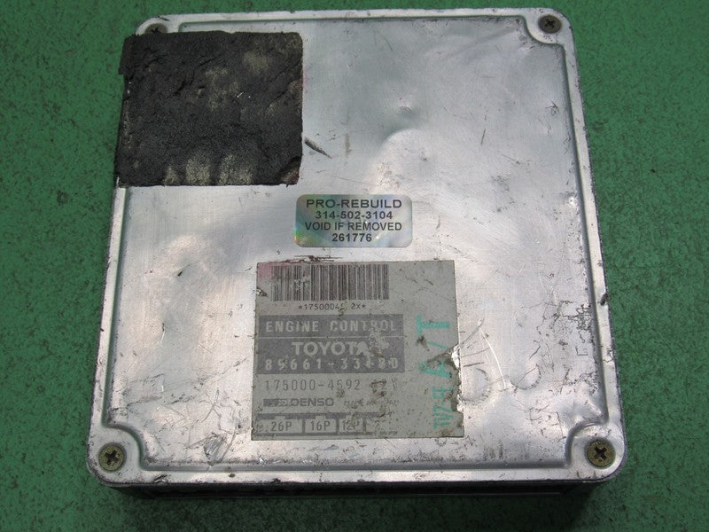 89661-33180 92-93 TOYOTA CAMRY ES300 V6 A/T ECU ECM ENGINE COMPUTER RE