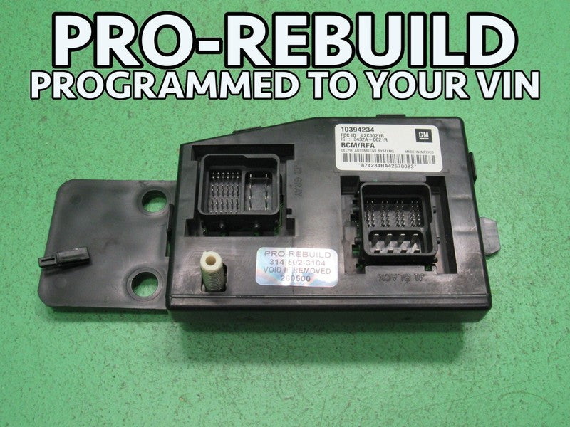05-06 COLORADO CANYON i280 BCM BODY CONTROL MODULE VIN AND MILEAGE PRO