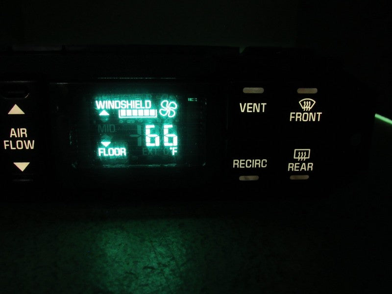 16202304 97-05 BUICK PARK AVE AC DIGITAL CLIMATE TEMPERATURE CONTROL R