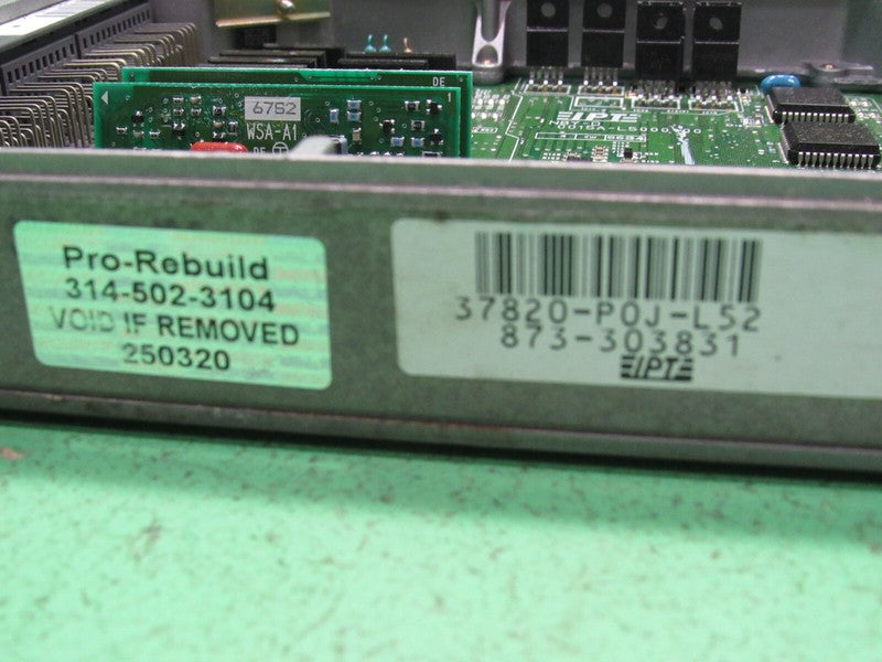 37820-P0J-L52 96-97 ACCORD DX LX AT ECU ECM PCM ENGINE CONTROL UNIT RE