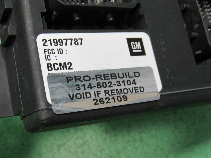 04 COLORADO CANYON BCM BODY CONTROL MODULE VIN AND MILEAGE PROGRAMMED 