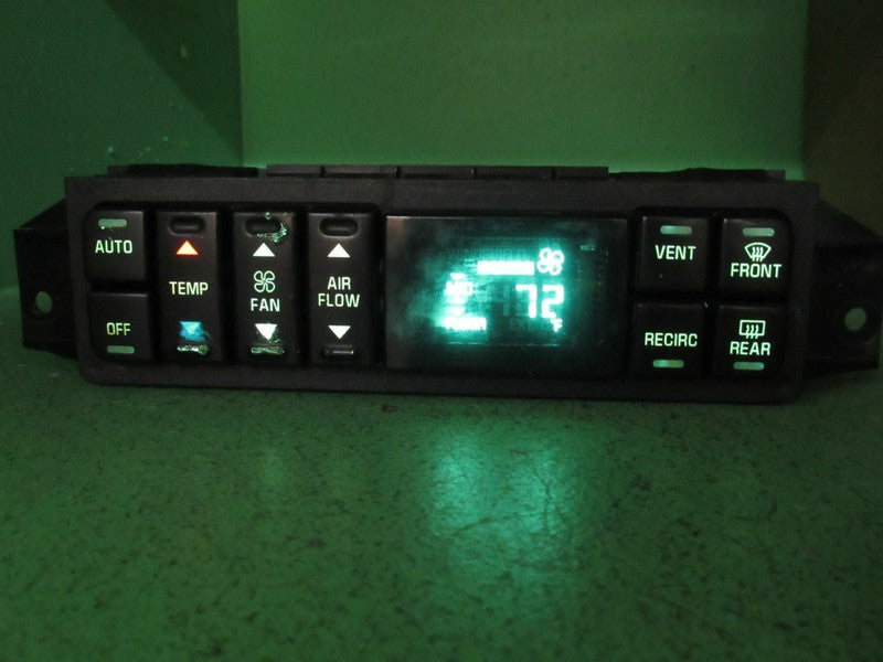 16202304 97-05 BUICK PARK AVE AC DIGITAL CLIMATE TEMPERATURE CONTROL R