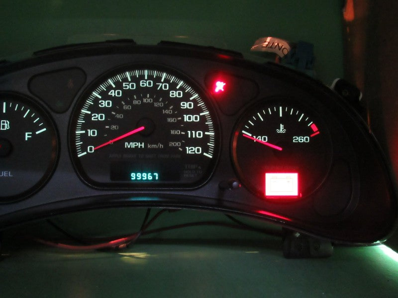 00-05 CHEVROLET IMPALA INSTRUMENT GAUGE CLUSTER SPEEDOMETER MILEAGE PR