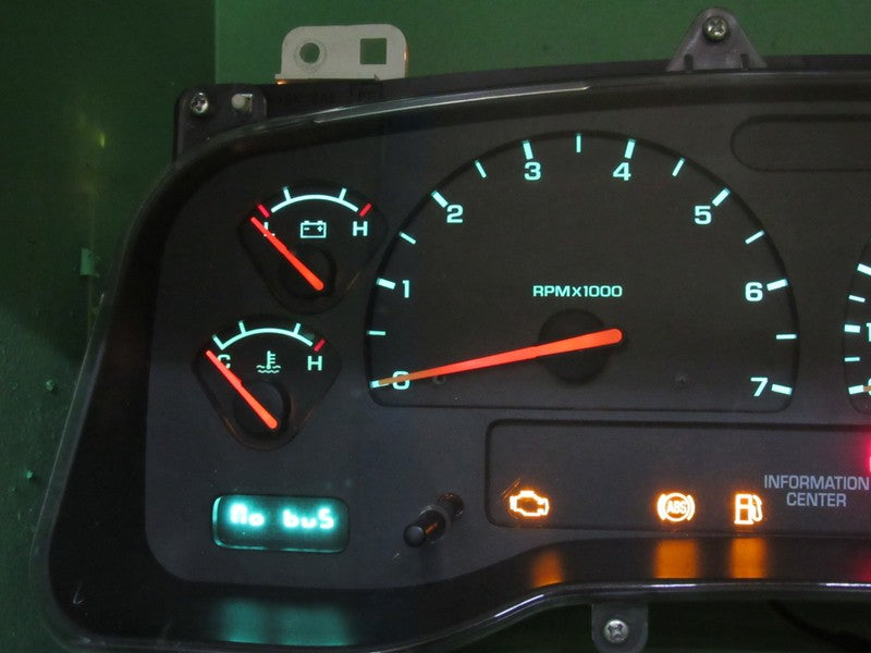 01-04 DODGE DAKOTA MPH INSTRUMENT GAUGE CLUSTER SPEEDO TACH MILEAGE PR