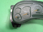 03-04 SILVERADO DURAMAX INSTRUMENT GAUGE CLUSTER SPEEDO MILEAGE PROG R