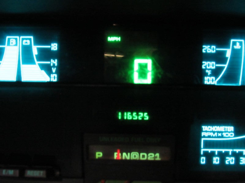 16159965 88-94 CHEVY BLAZER JIMMY DIGITAL INSTRUMENT CLUSTER GAUGE REB