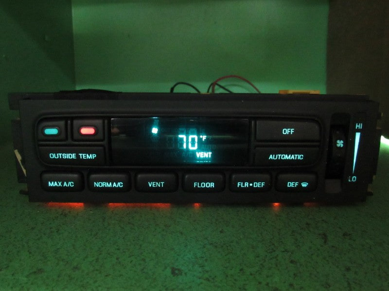 96-97 TOWN CAR EATC AUTOMATIC CLIMATE HEATER CONTROL F6VH-19C933-AB RE