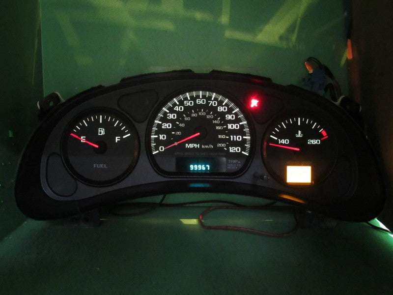 00-05 CHEVROLET IMPALA INSTRUMENT GAUGE CLUSTER SPEEDOMETER MILEAGE PR