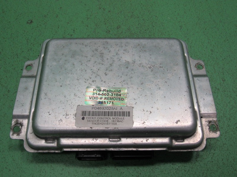 04692028AI 06 CHARGER 300 FRONT BCM BODY CONTROL MODULE MULTIFUNCTION 