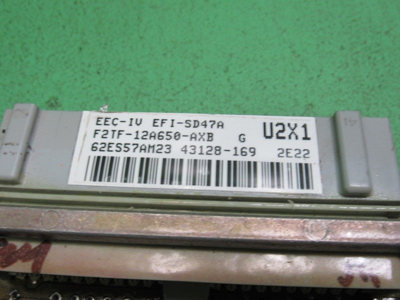 U2X1 FORD F150 BRONCO AT ECU ECM PCM ENGINE COMPUTER F2TF-12A650-AXB R