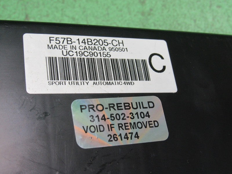 F57B-14B205-CH 95-96 FORD EXPLORER BCM GEM MULTIFUNCTION MODULE REBUIL