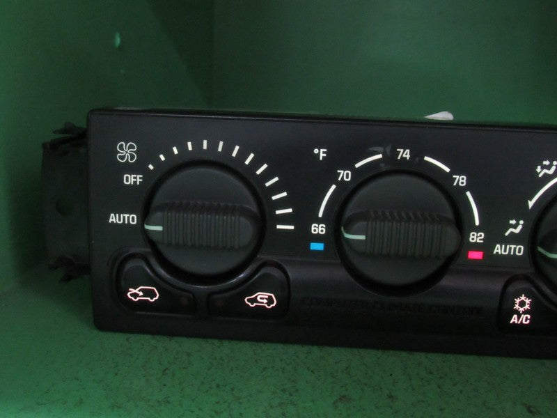 15060162 00-02 TAHOE SILVERADO YUKON A/C AUTO CLIMATE TEMP CONTROL REB