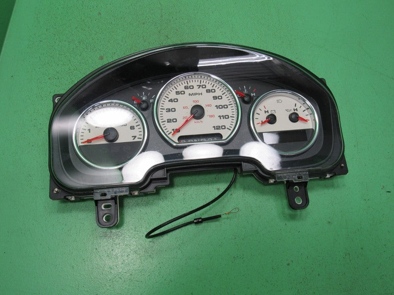 04-05 F150 LARIAT INSTRUMENT GAUGE CLUSTER GAUGES SPEEDO TACH 152K TES